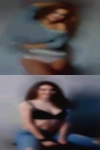 Beautiful women looking black