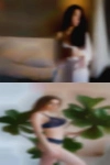 Swinger white blonde boob