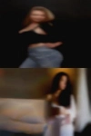 Nude woman sports showing clit
